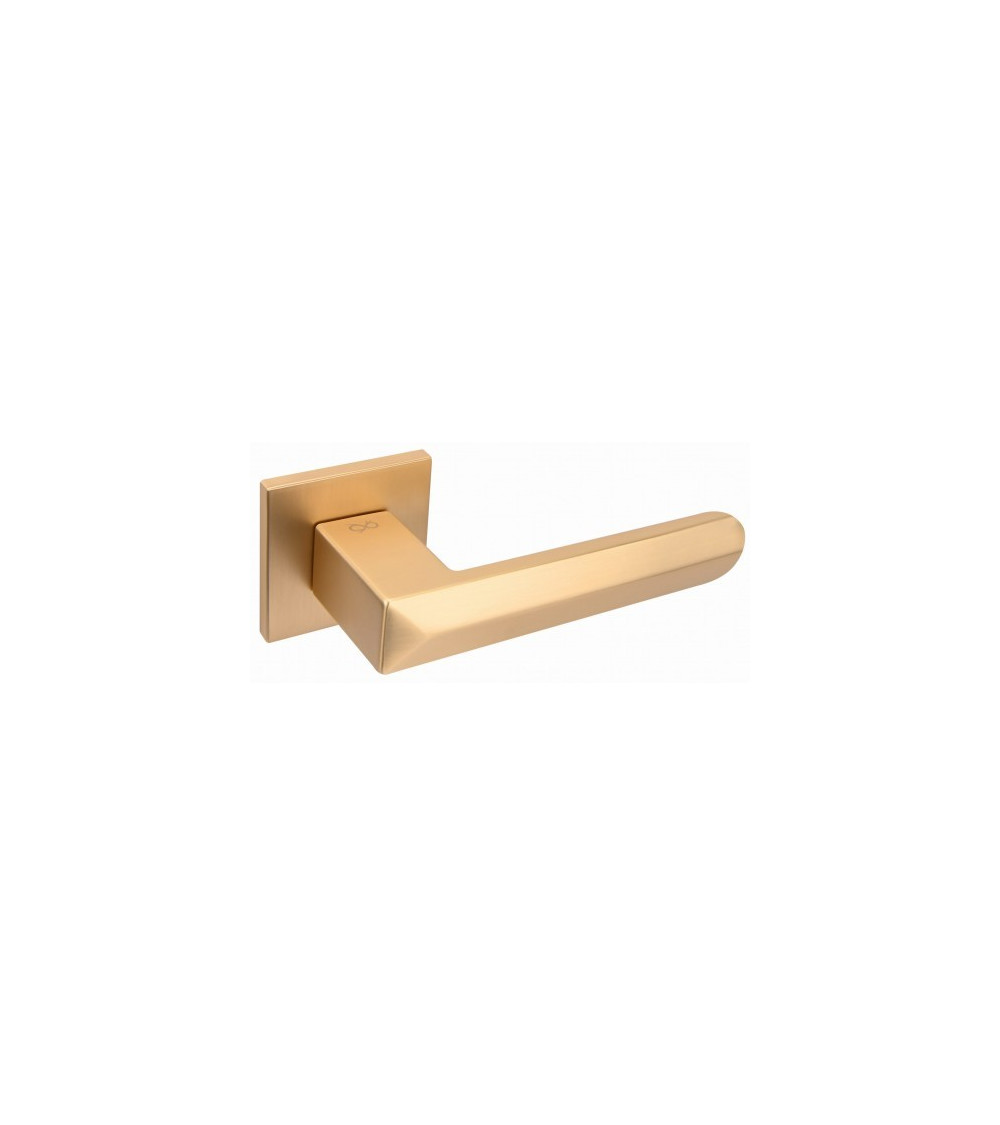 Matt gold BOHEMA door handle - designer handle