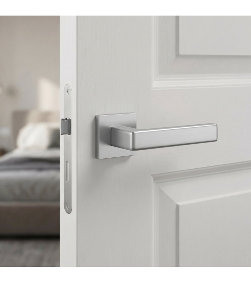 Satin chrome door handle MIIA design handle
