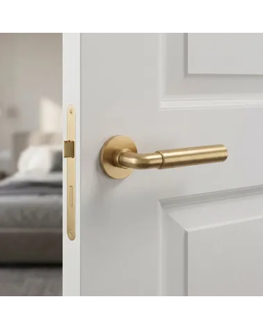 Door handle matt antique patina FICARIA