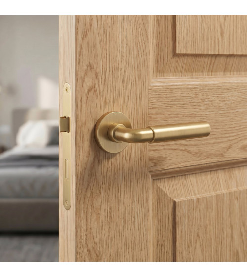 FICARIA brass door handle design handle