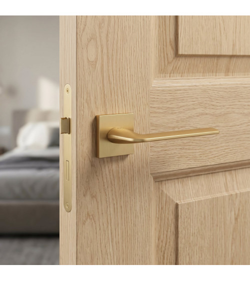 STINGER matt gold door handle design handle