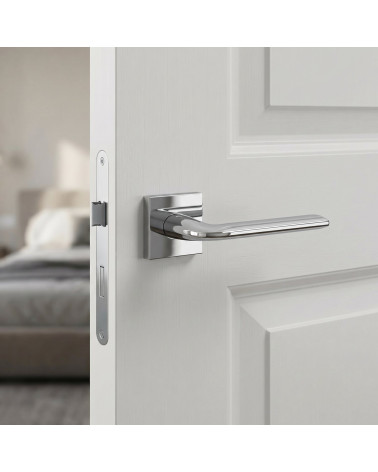 Polished Chrome Square STINGER Door Handles