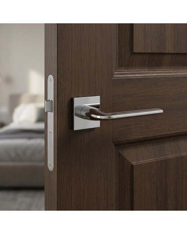 Polished Chrome Square STINGER Door Handles