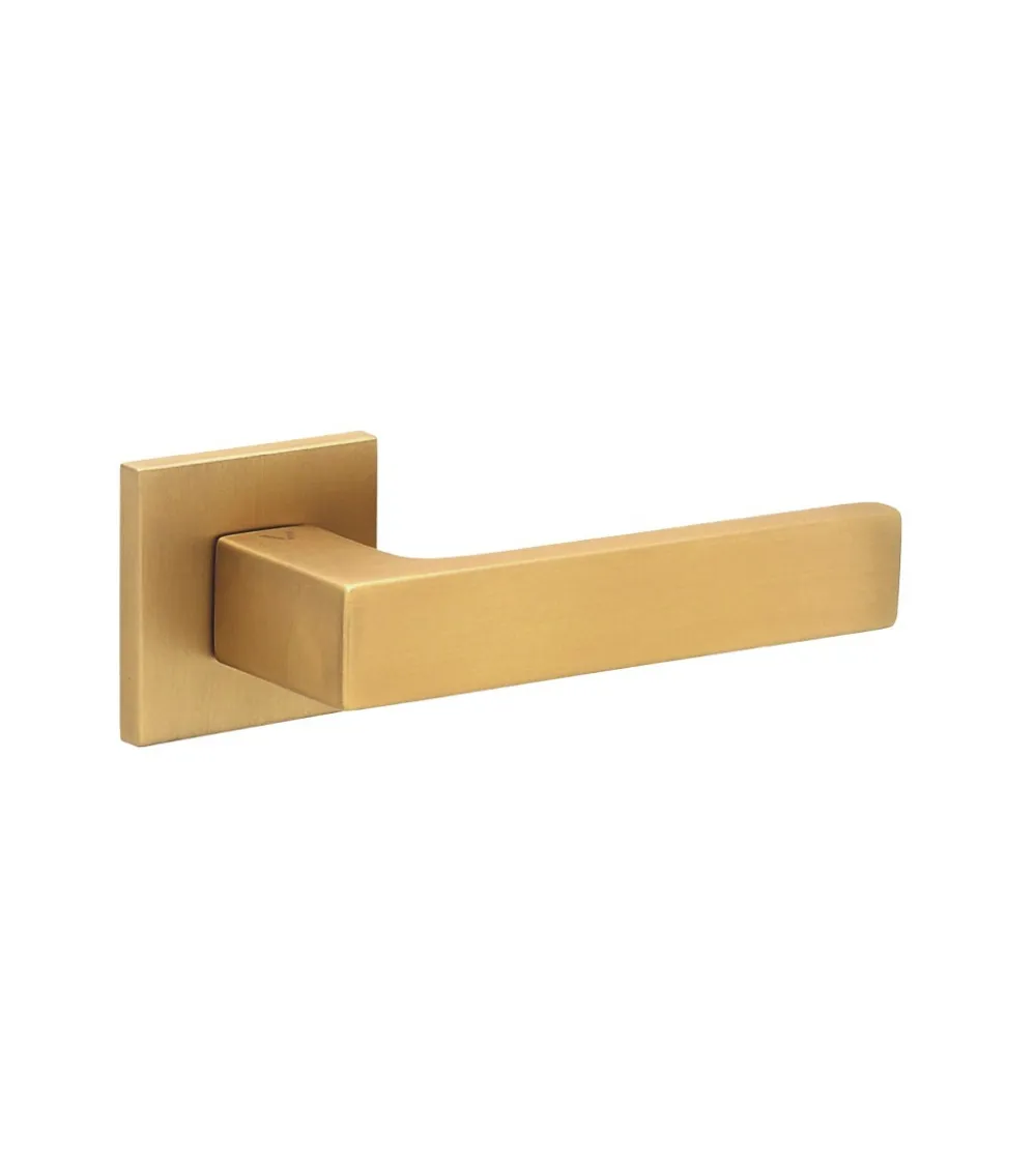 Matt gold WARNA door handle designer handle