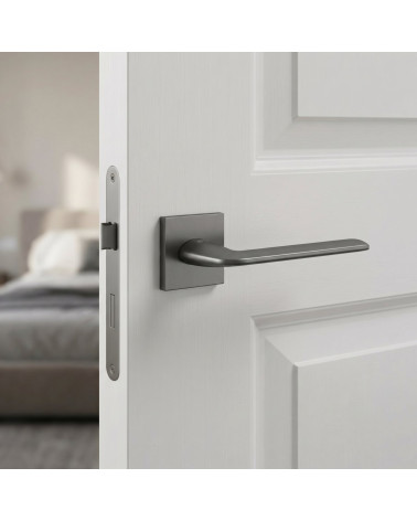 Titanium square STINGER door handles