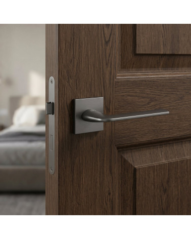 Titanium square STINGER door handles