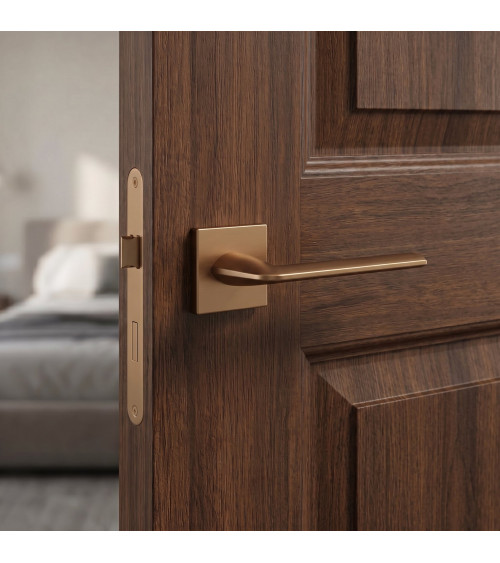 Light brown square Stinger door handle