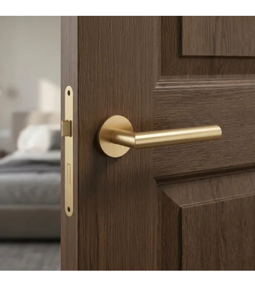 Matt Gold ELLO Door Handle