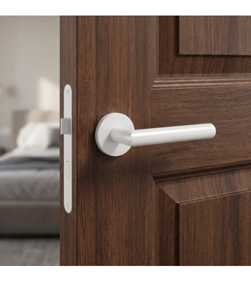 CO ELLO white door handle - designer handle
