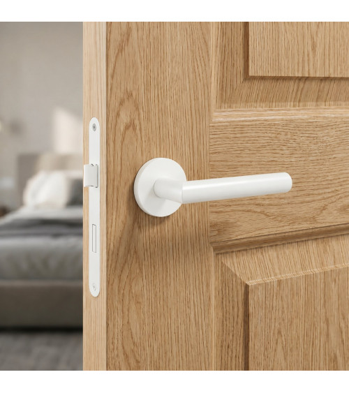 CO ELLO white door handle - designer handle