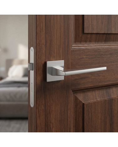 Satin chrome door handles LIMA FIT