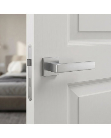 HIRA satin chrome door handles