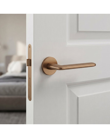 Light brown door handle AVA