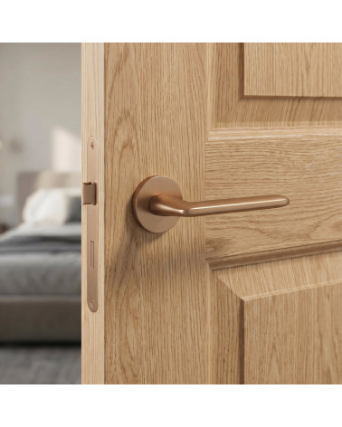 Light brown door handle AVA