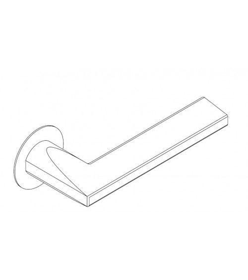 45mm rosette for VERUM door handles - design handle