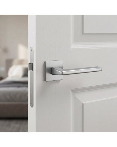 Satin chrome door handles ARTA