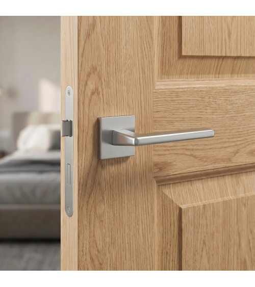ARTA design door handle satin chrome