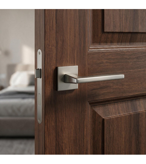 ARTA brushed nickel door handle design handle