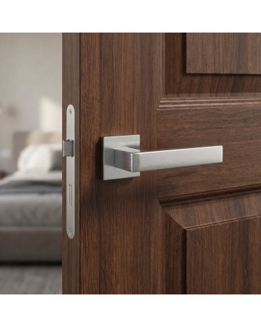 Satin chrome door handles SULLA