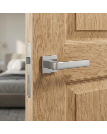 Satin chrome door handles SULLA