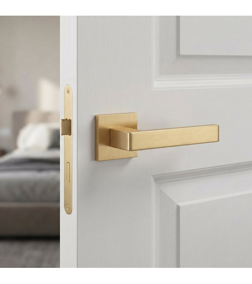 Matt gold door handle SULLA design handle