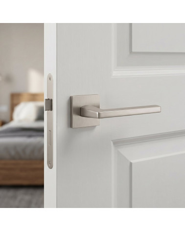 PYROLA satin nickel door handles