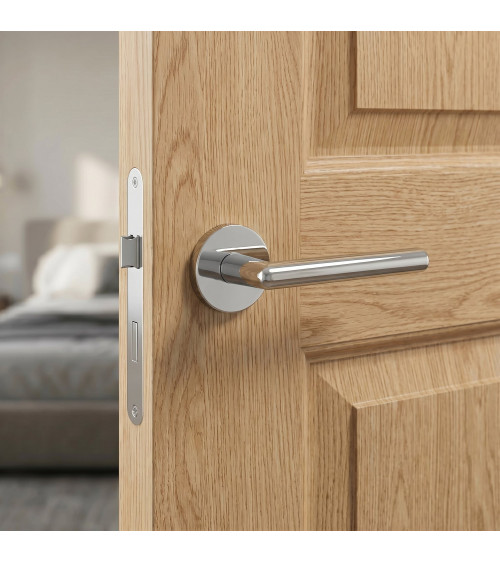 KALMIA polished chrome door handle design handle