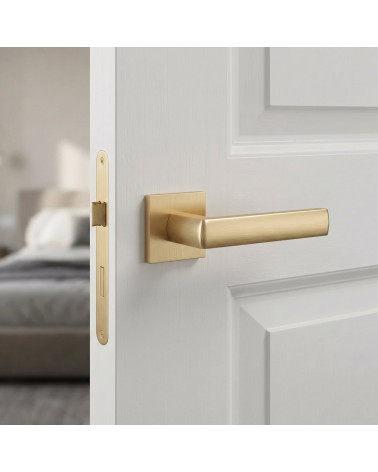 Matt gold door handles HOSTA