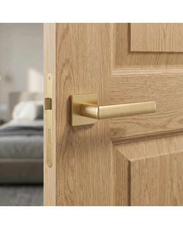 Matt gold door handles HOSTA