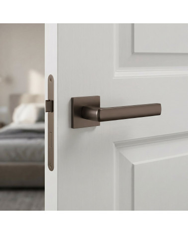 Brown HOSTA door handle