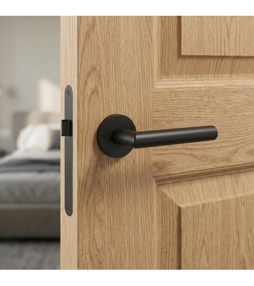 ARABIS black door handle round design handle