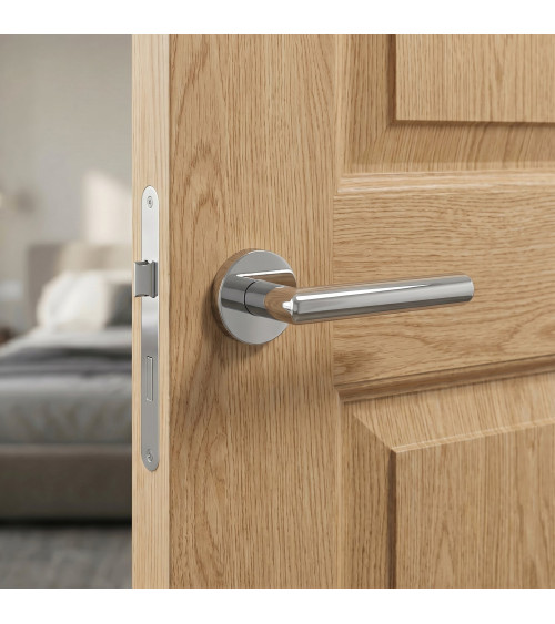 ARABIS polished chrome door handle designer handle