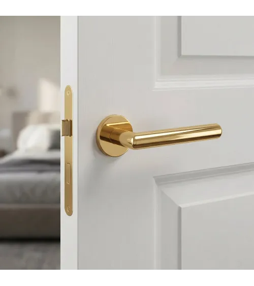 ARABIS round plate door handle designer handle colour 4