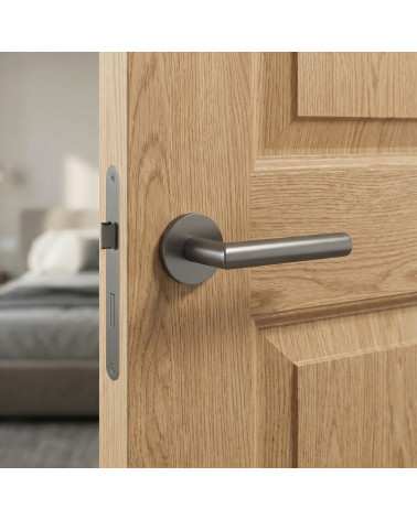 Graphite door handles ARABIS