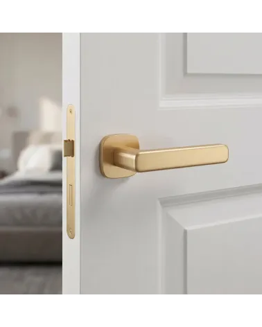 Matt Gold Door Handle – IXIA Model