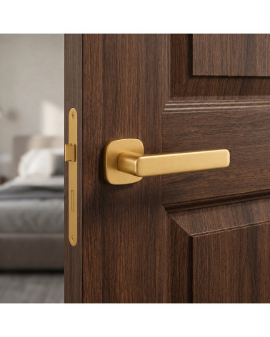 Matt Gold Door Handle - IXIA Model
