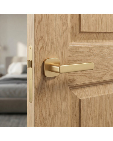 Matt Gold Door Handle - IXIA Model