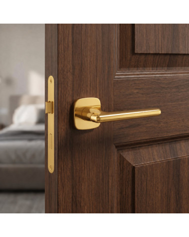 Polished Gold PVD Door Handle - MARANTA Model