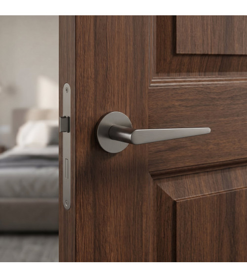 Titanium ARNICA design door handle