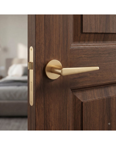 ARNICA Matt Gold Door Handles
