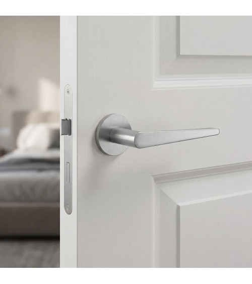 ARNICA round plate door handle design handle colour 2