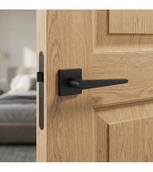 Matte Black ARNICA Door Handle Designer Handle