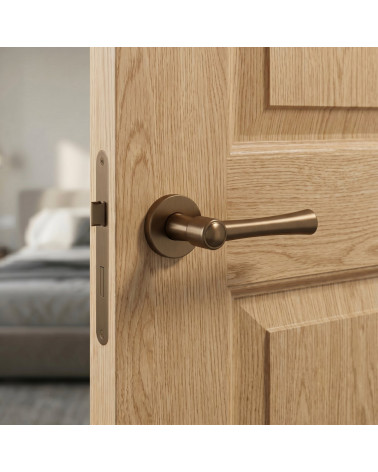 Elegant Copper Door Handle - MADLEN Model
