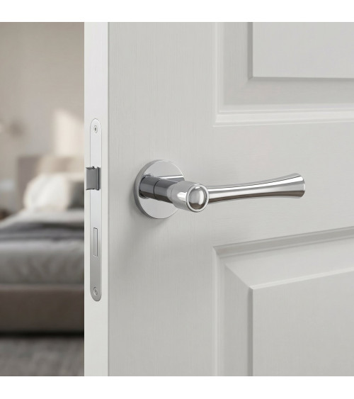 Chrome Madlen door handle designer handle