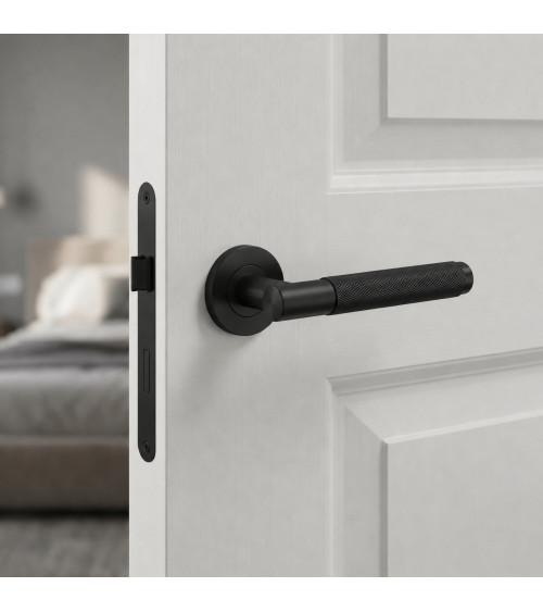 Black Sterk OVAL 1741 door handle design handle