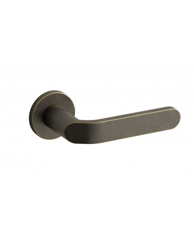 Bronze Mandelli Callas door handle design handle