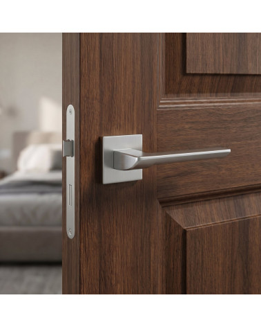 BIRA Satin Chrome Door Handles