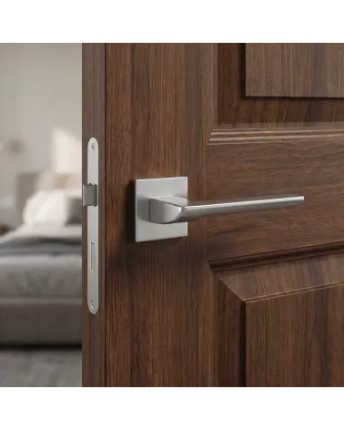 Satin nickel door handle - BIRA Model