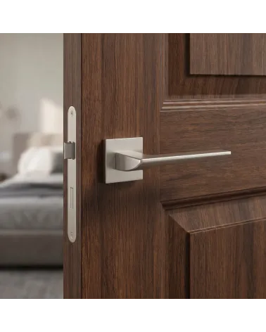 Satin nickel door handle - BIRA Model