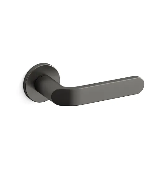 Graphite Mandelli Callas door handle design handle